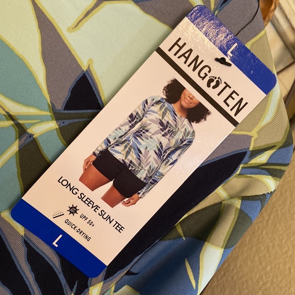 Swim top Hang Ten Quick Dry UPF 50+ Large - Picture 5 of 11